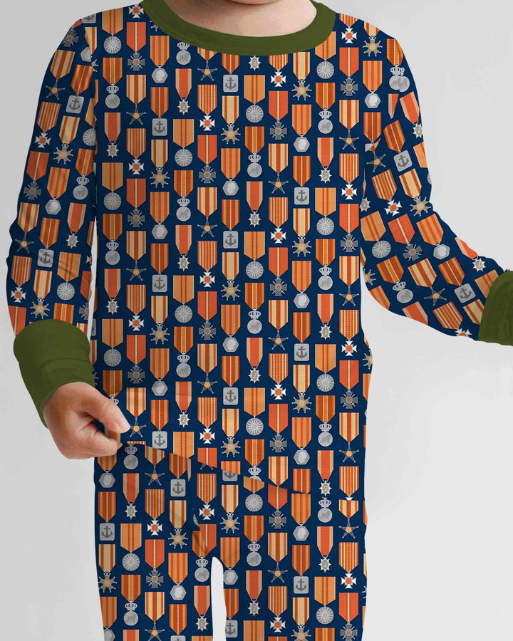 Little Hero Bamboo Two Piece Long Sleeve Pajama Set