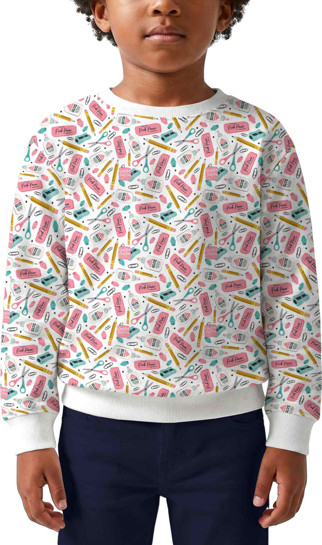 Sweatshirt mit Rundhalsausschnitt aus Bambusfaser