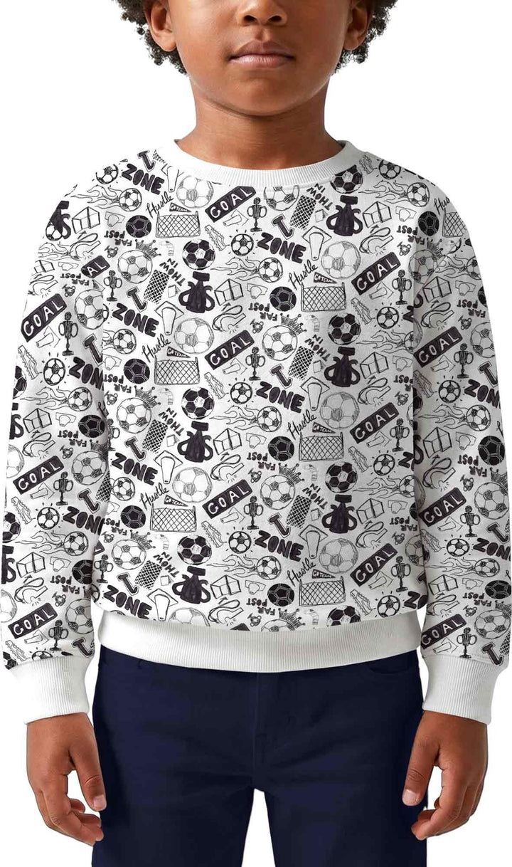 Sudadera de cuello redondo Bamboo Template