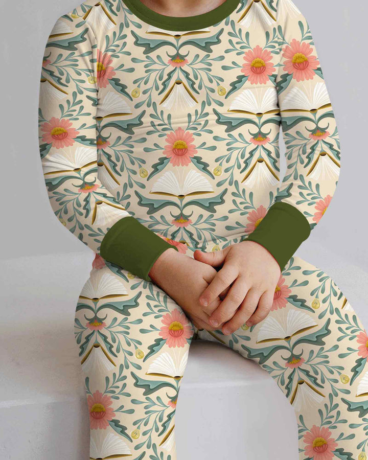 Blooming Stories Bamboo Two Piece Long Sleeve Pajama Set