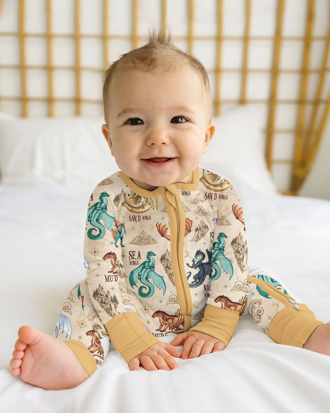 Elemental Dragons Bamboo Convertible Zippy