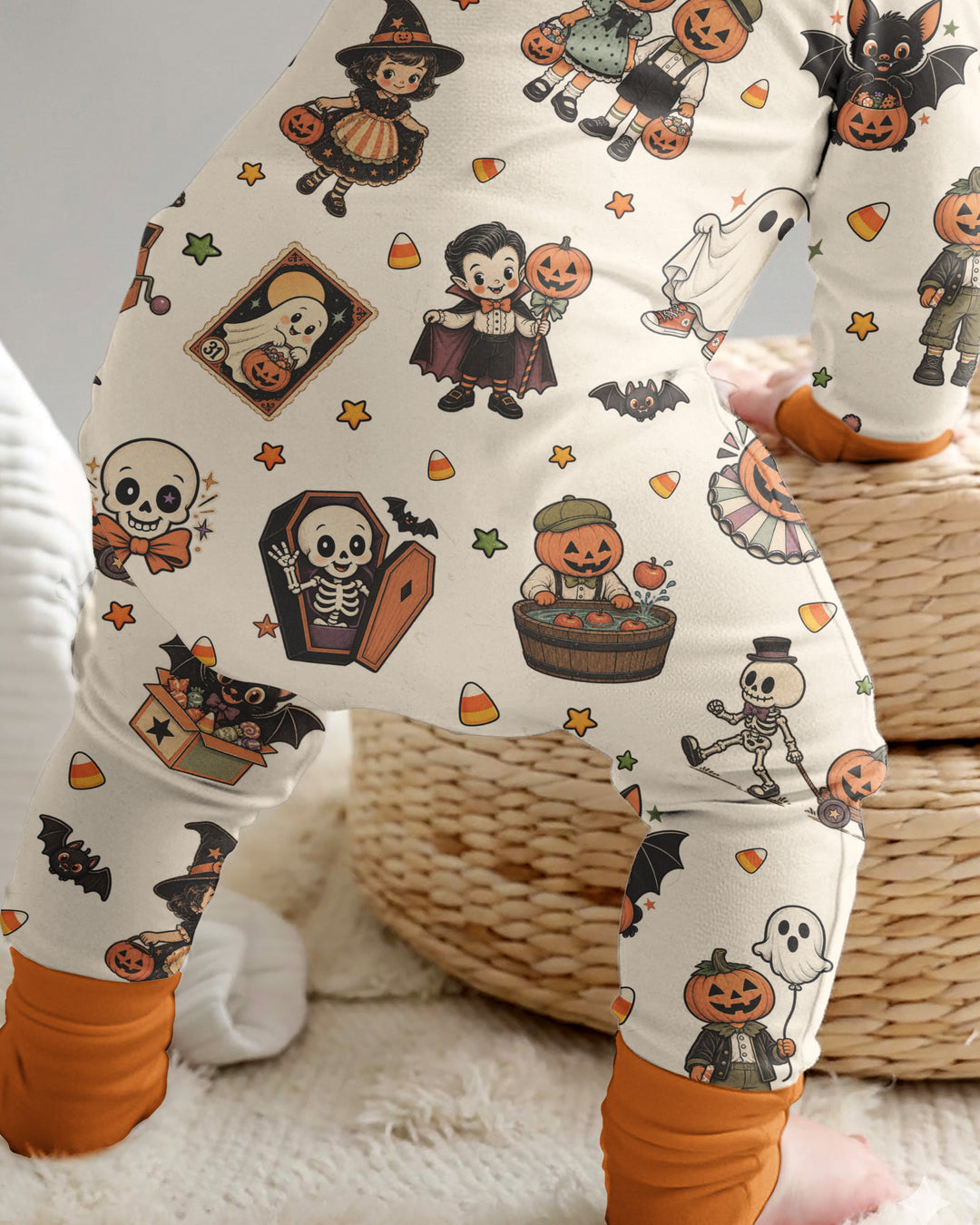 Vintage Halloween Bamboo Convertible Zippy