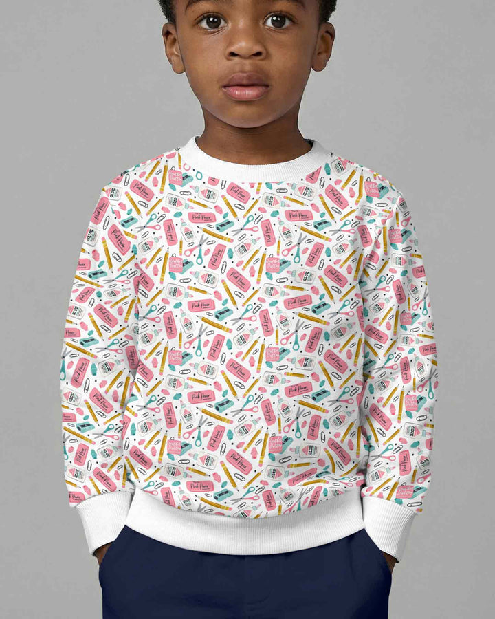 Sweatshirt mit Rundhalsausschnitt aus Bambusfaser