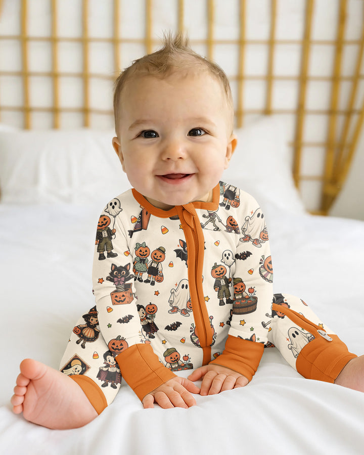 Vintage Halloween Bamboo Convertible Zippy