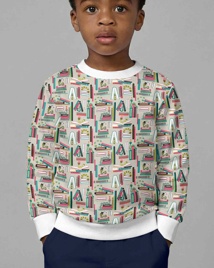 Sweatshirt mit Rundhalsausschnitt aus Bambusfaser