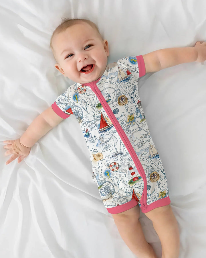 Seaside Adventure Map Bamboo Shorty Zippy