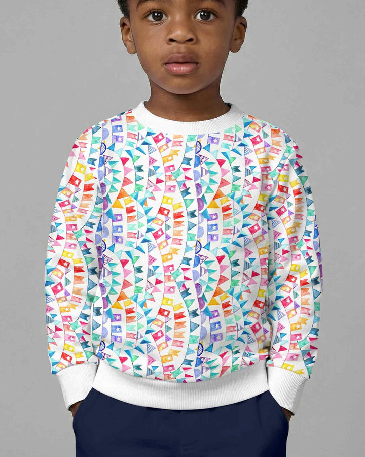 Sudadera de cuello redondo Bamboo Template