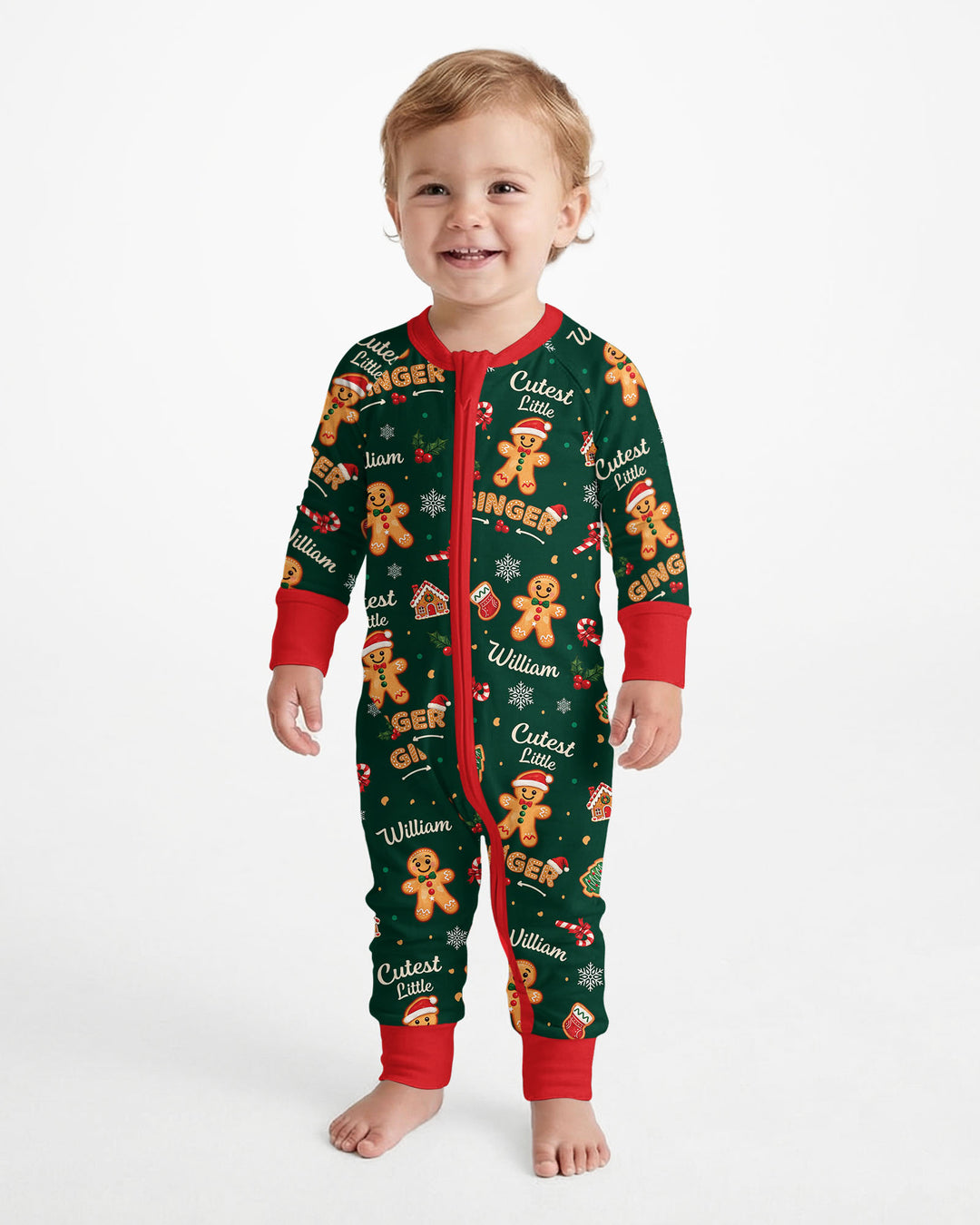Custom Name Cutest Little Ginger Bamboo Convertible Zippy