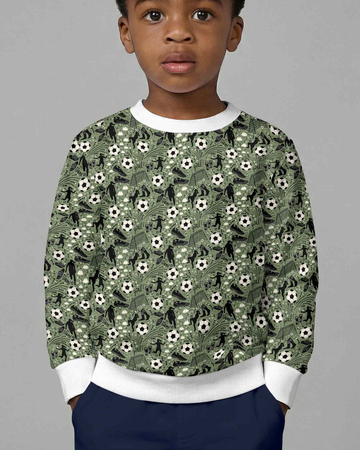 Sudadera de cuello redondo Bamboo Template