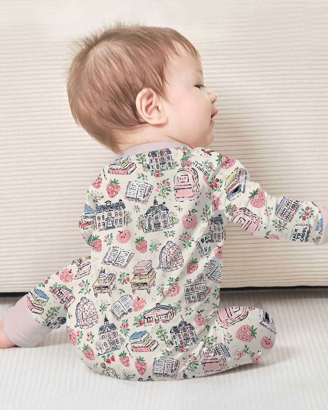 Coquette Strawberry School Days Bamboo Convertible Zippy