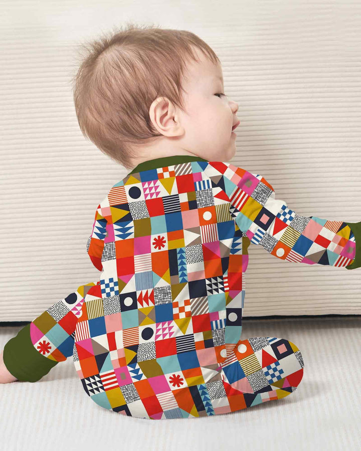 Gerippte Babykleidung mit individuellem Foto - Weich &amp; Skizzenhaft