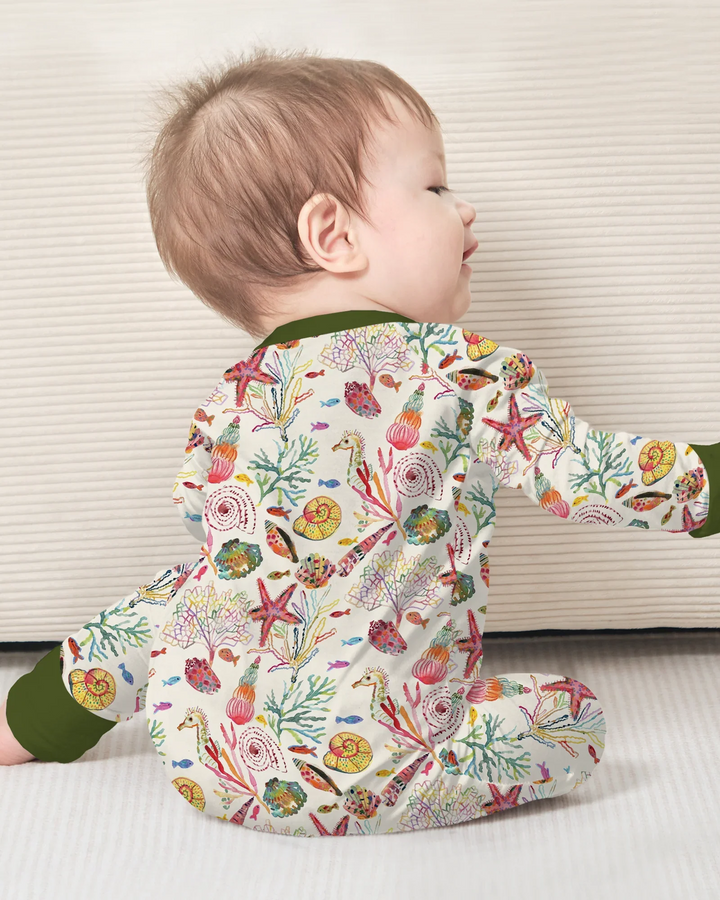 Tropical Reef Whimsy Bamboo Convertible Zippy