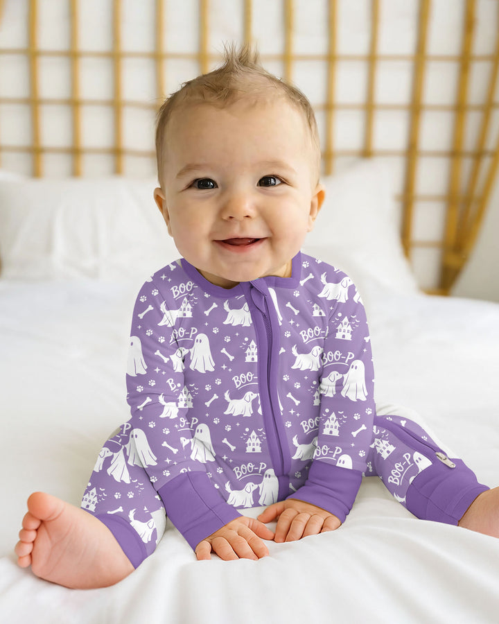 Boo-p Ghost Dog Bamboo Convertible Zippy