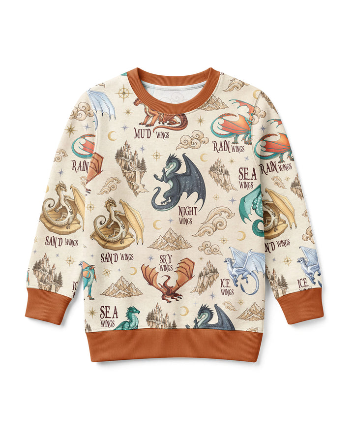 Elemental Dragons Bamboo Crewneck Sweatshirt