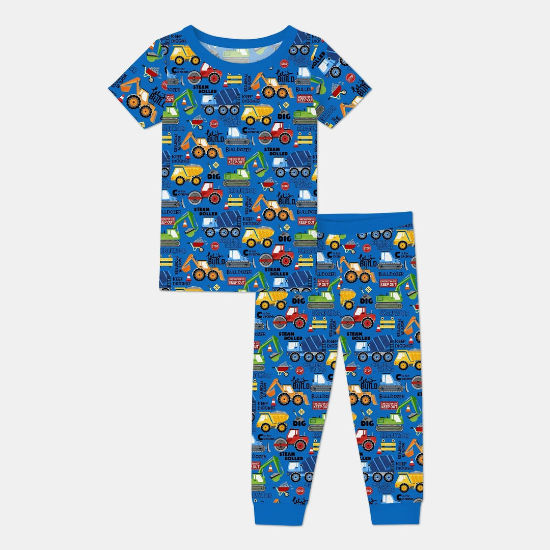 Build Your Own World Two Piece Short Sleeve Pajama Set - Zumbamboo