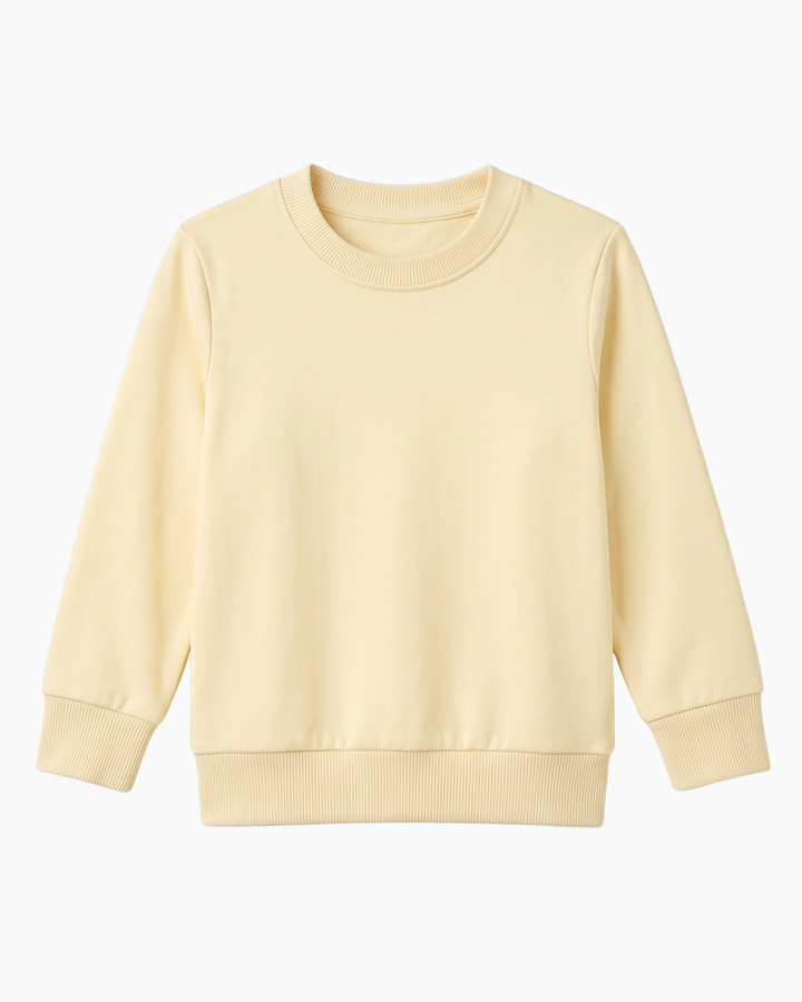 Solid Color Bamboo Crewneck Sweatshirt