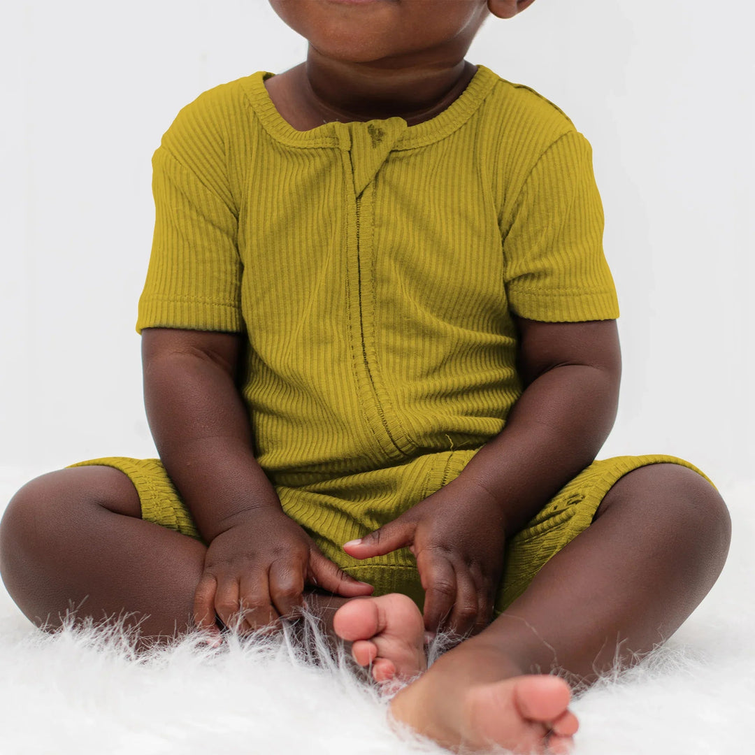 Buttercup Ribbed Shorty Zippy - Zumbamboo