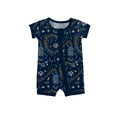 Catching Fireflies Shorty Zippered Romper , Catching Fireflies Shorty Zippered Romper - Newborn