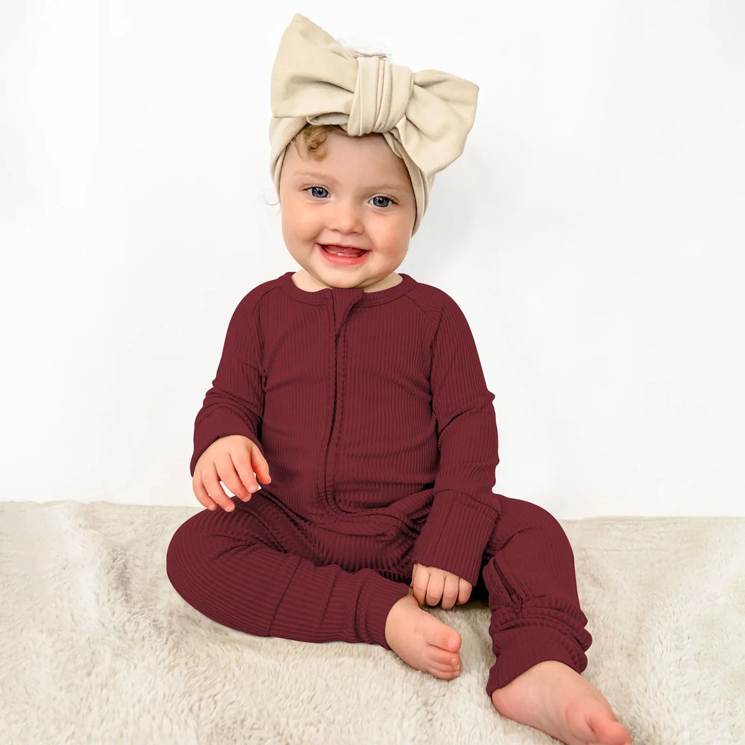 Cherrywood Ribbed Convertible Zippy - Zumbamboo