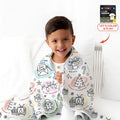 Christmas Activities Colorable Toddler Blanket , Christmas Activities Colorable Toddler Blanket - Default Title