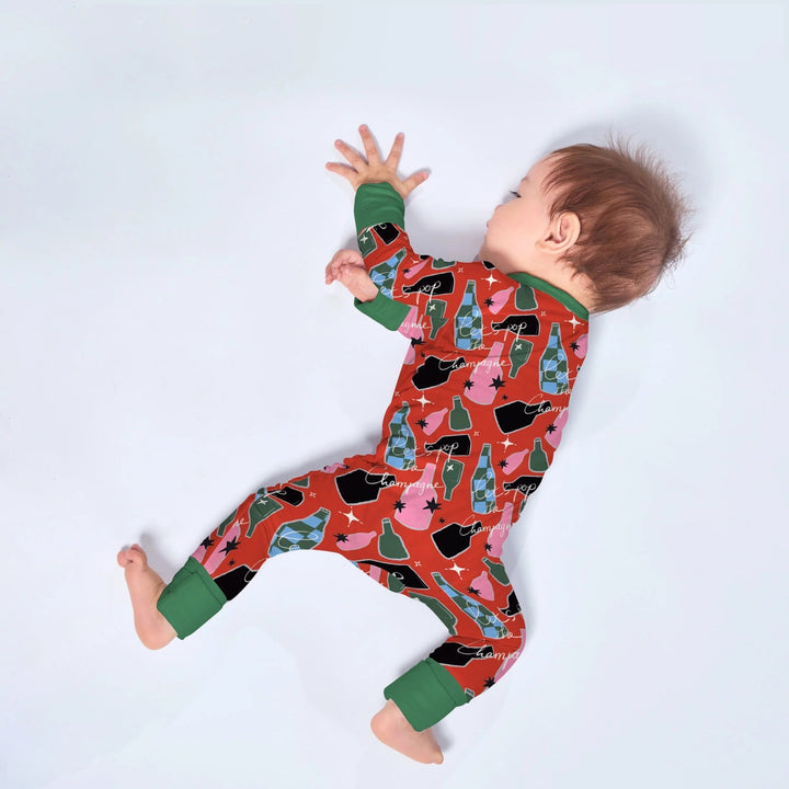 Christmas Cheers Party Convertible Zippered Romper - Zumbamboo