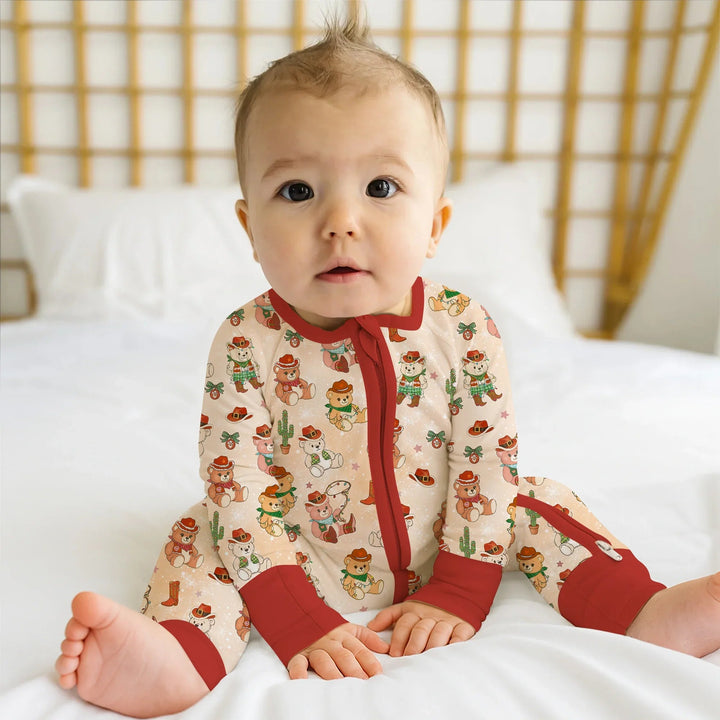 Christmas Cowboy Teddy Convertible Zippy - Zumbamboo