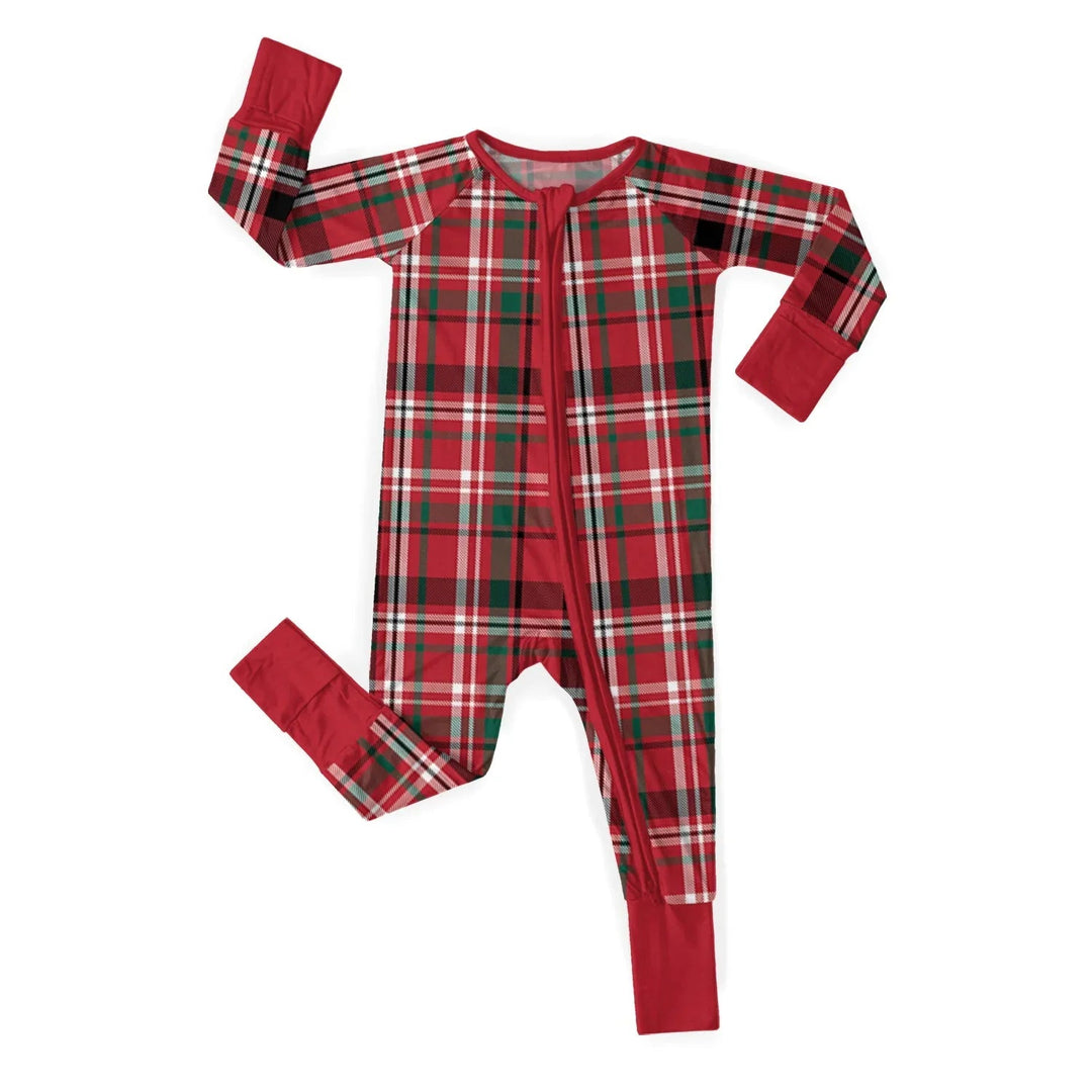 Christmas Cozy Season Convertible Zippered Romper - Zumbamboo