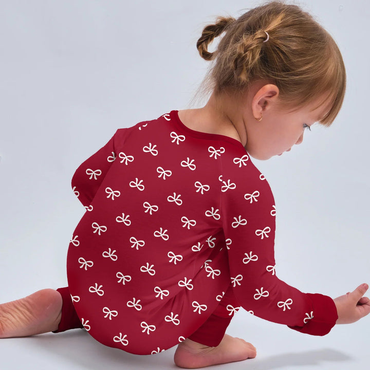 Christmas Cute Bows Convertible Zippy - Zumbamboo