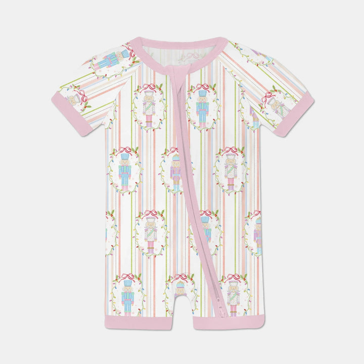 Christmas Nutcracker Shorty Zippy , Christmas Nutcracker Shorty Zippy - 0-3M