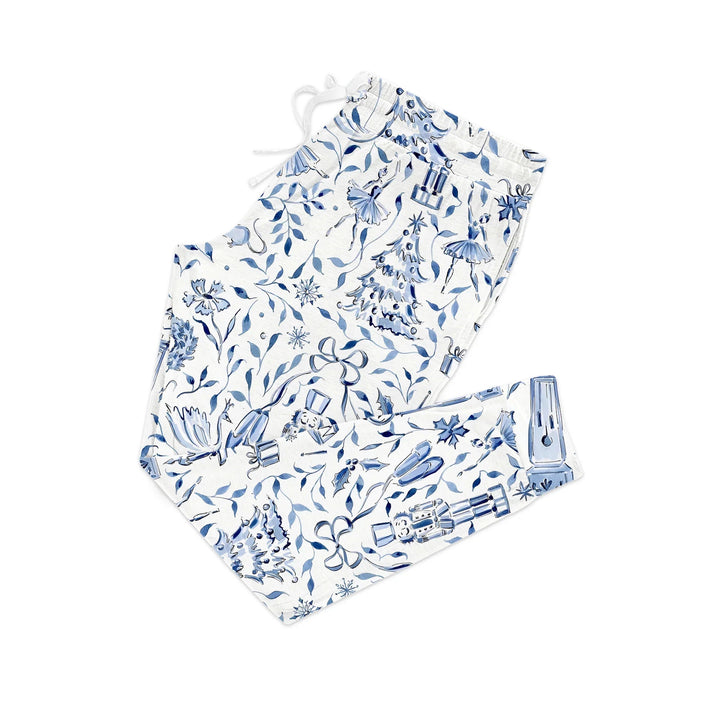 Christmas Nutcracker Toile Women Pajama Set - Zumbamboo