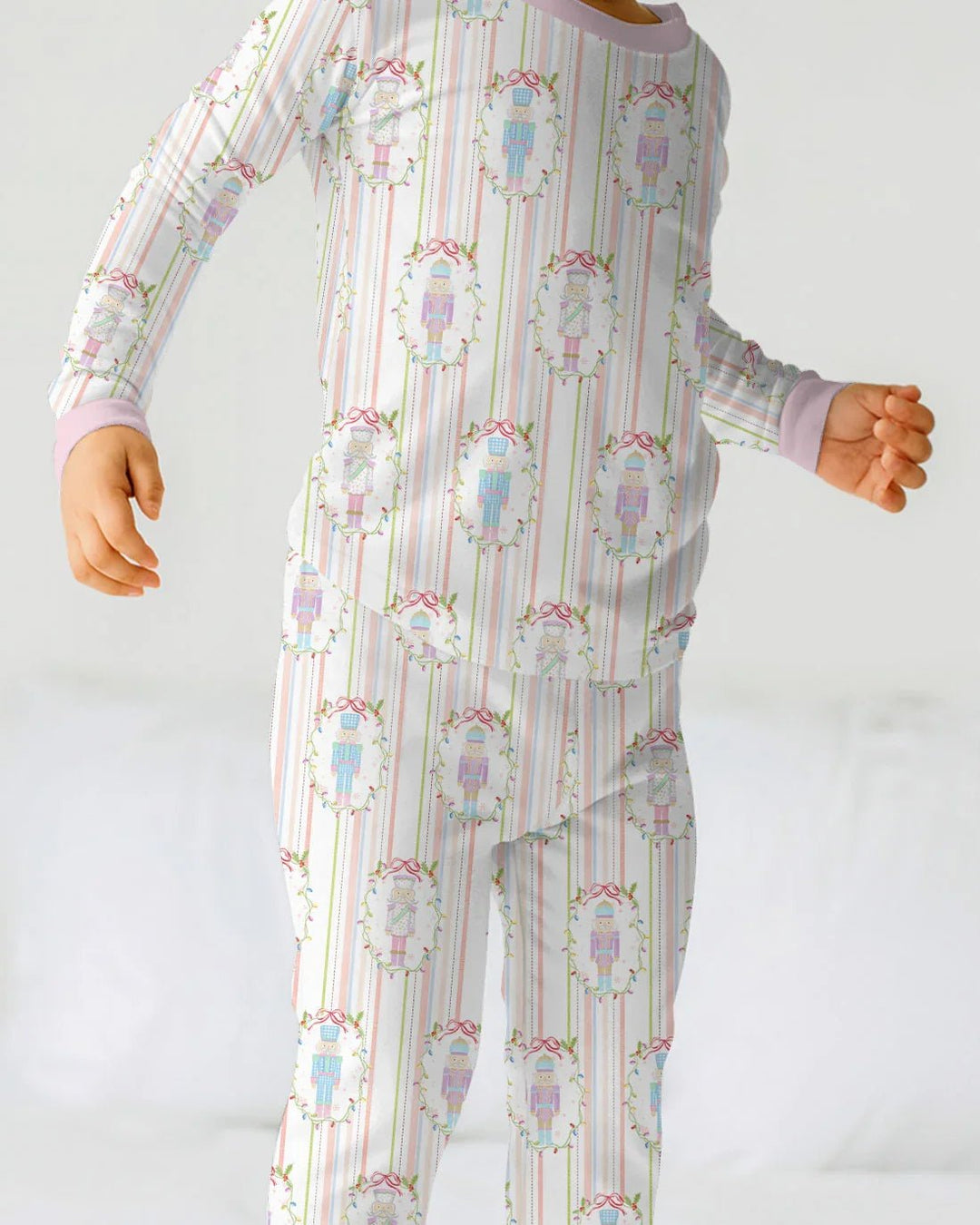 Christmas Nutcracker Two Piece Long Sleeve Pajama Set - Zumbamboo