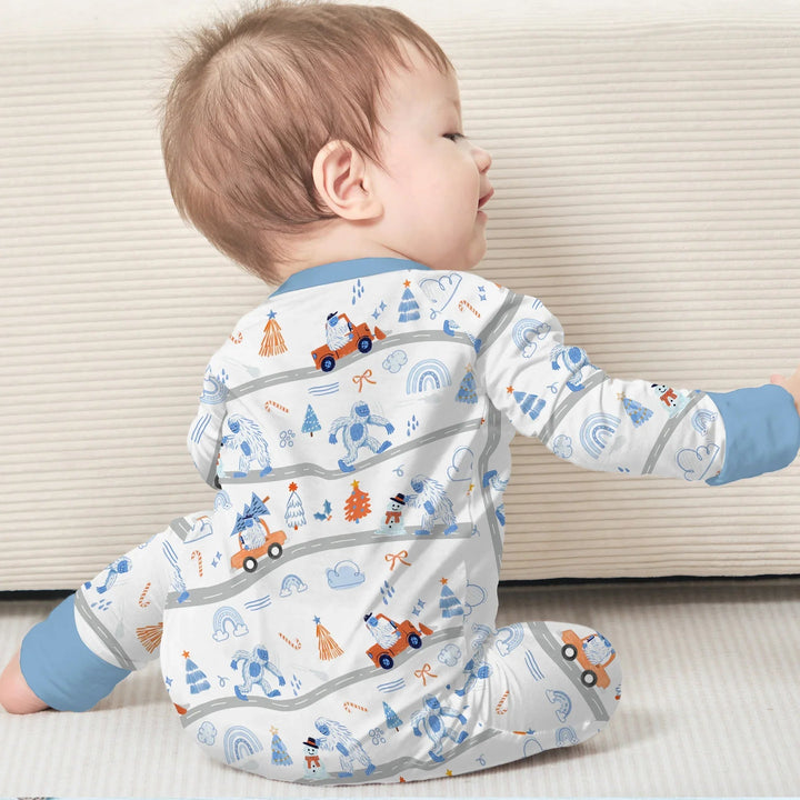 Christmas Sasquatch Convertible Zippy - Zumbamboo