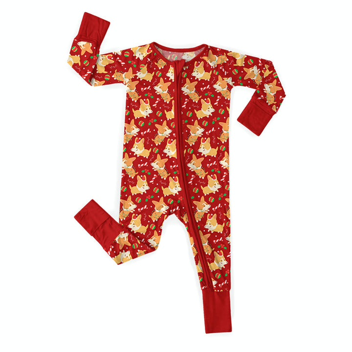 Best-Selling Christmas Convertible Zippered Rompers