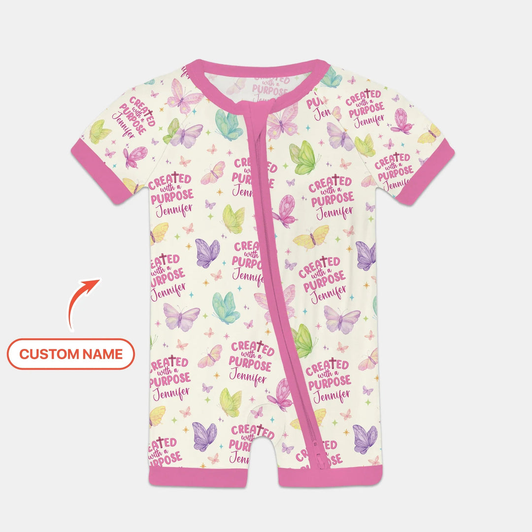 Created With A Purpose Custom Name Shorty Zippy - Zumbamboo