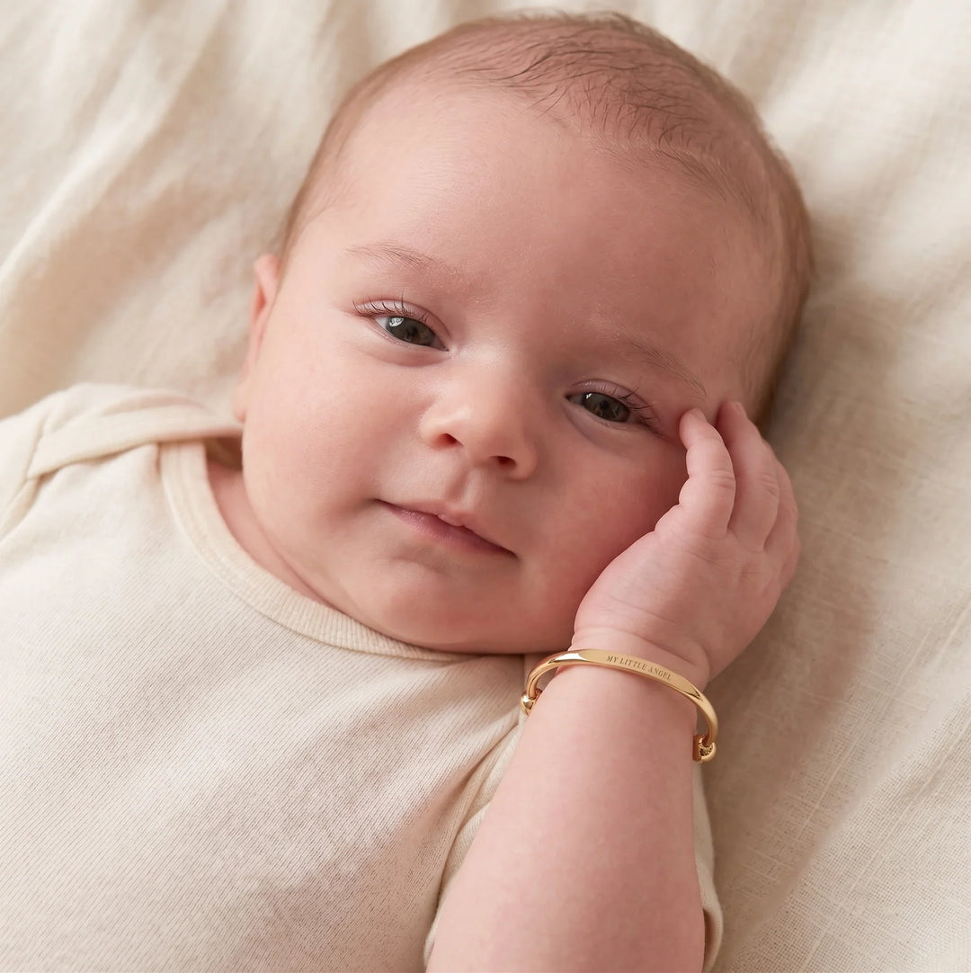 The Keepsake Cuff: Personalized Baby Bracelet