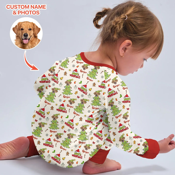 Custom Dog Photo Merry Woofmas Convertible Zippy - Zumbamboo