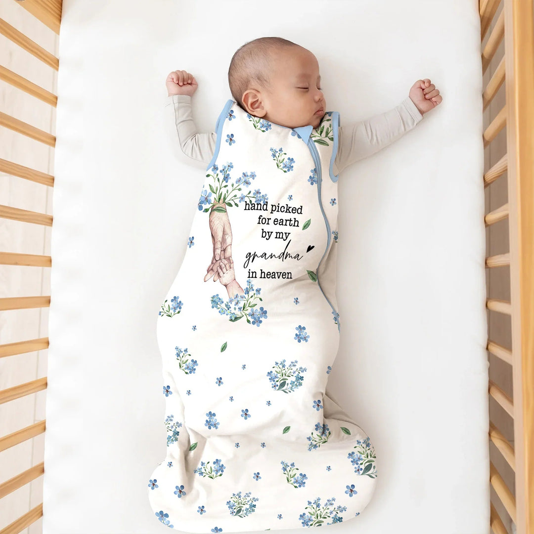 Custom Floral Sleep Bag - Hand picked for earth - Zumbamboo