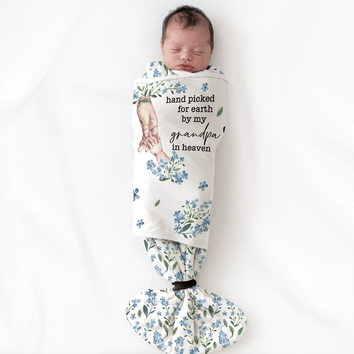 Custom Floral Sleep Bag Swaddler - Hand picked for earth - Zumbamboo