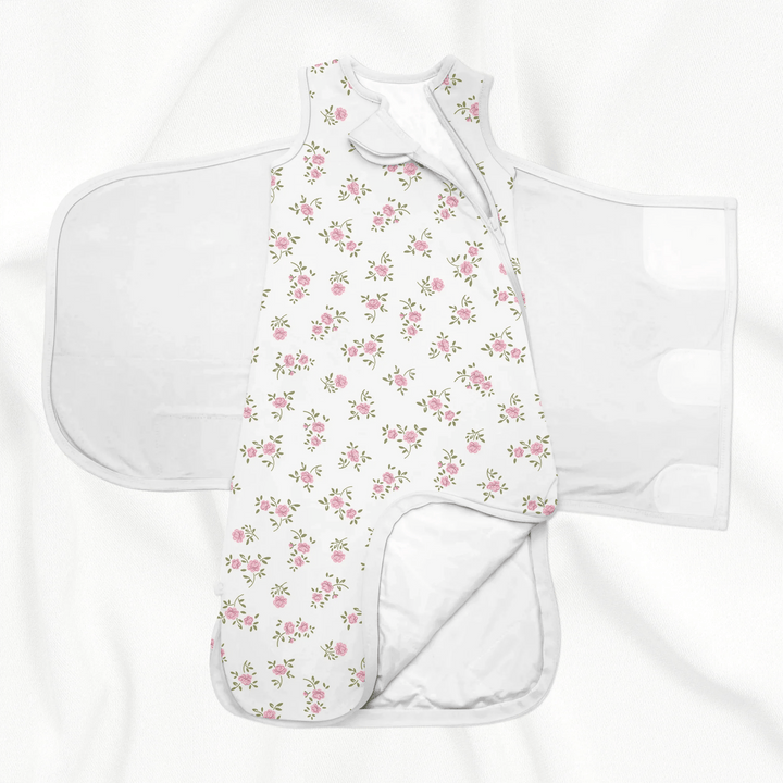 Custom Floral Sleep Bag Swaddler - Hand picked for earth - Zumbamboo