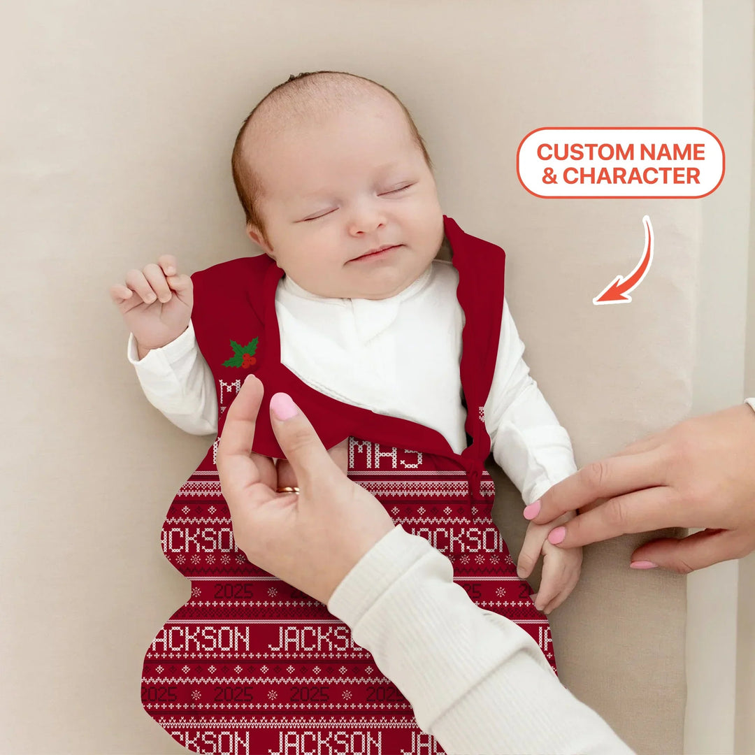 Custom My 1st Christmas Sleep Bag - Zumbamboo