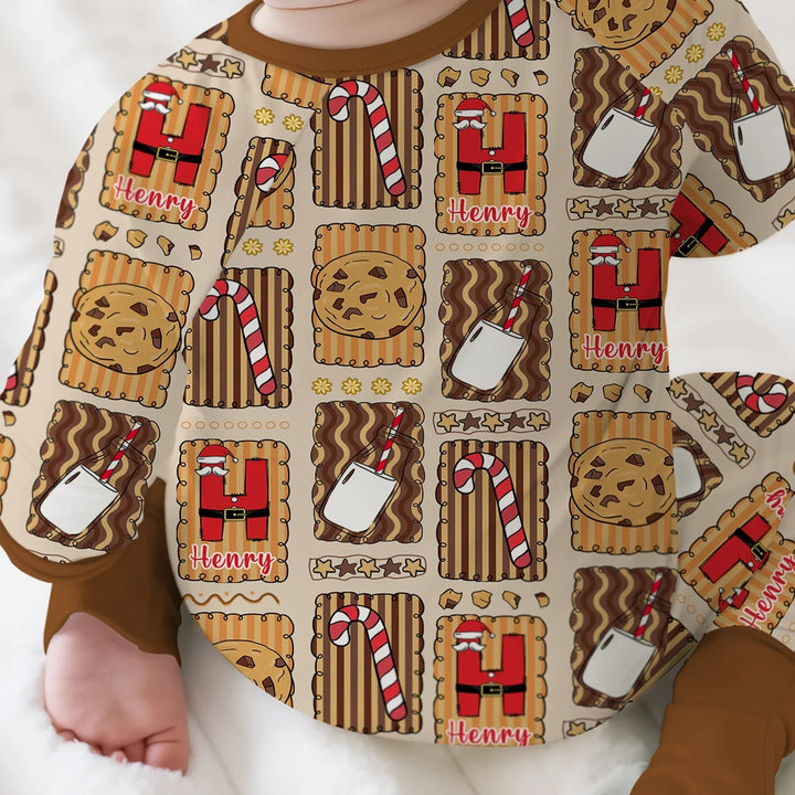 Custom Name Cookies and Milk Wonderland Convertible Zippy - Zumbamboo