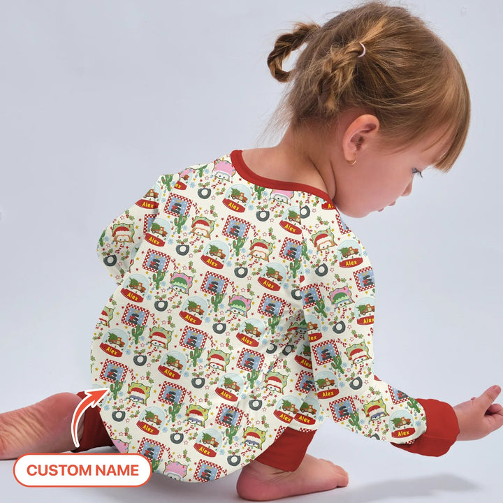 Custom Name Funny Christmas Cars Convertible Zippy - Zumbamboo