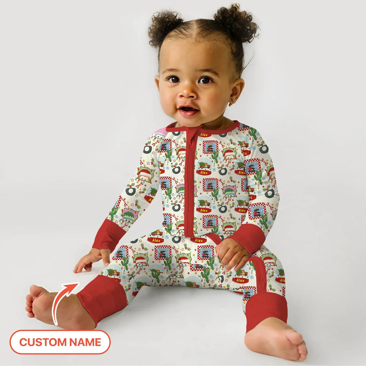 Custom Name Funny Christmas Cars Convertible Zippy - Zumbamboo