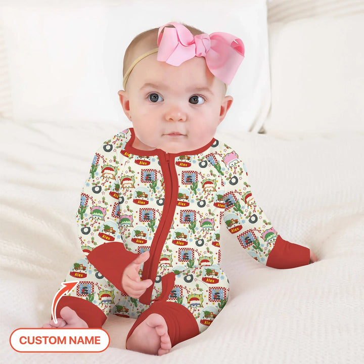 Custom Name Funny Christmas Cars Convertible Zippy - Zumbamboo