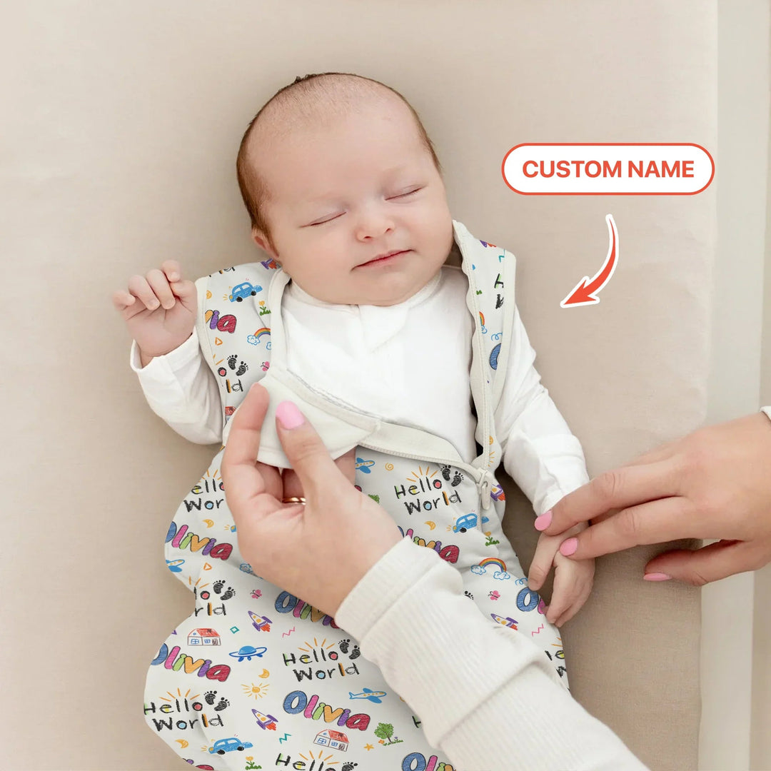 Custom Name "Hello World" - Sleep Bag - Zumbamboo