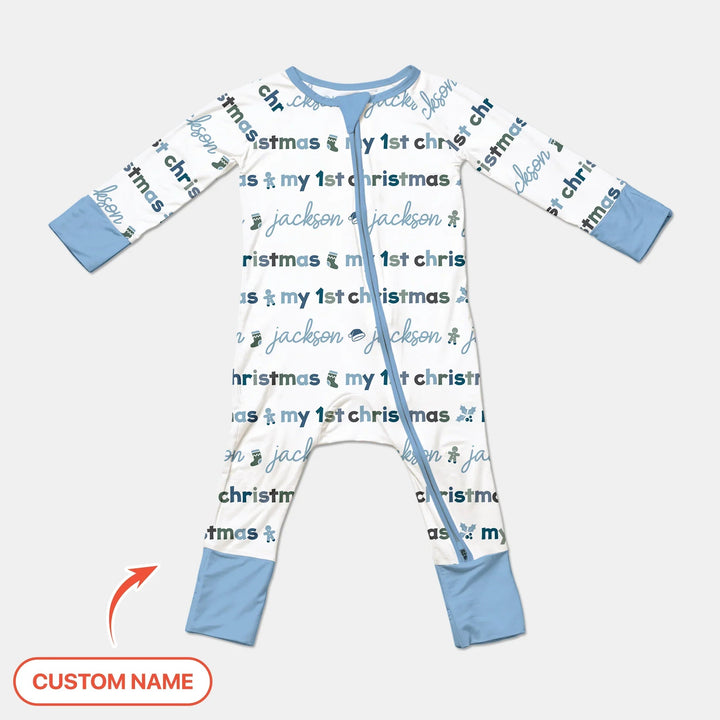 Custom Name My First Christmas Color Mood Convertible Zippy - Zumbamboo
