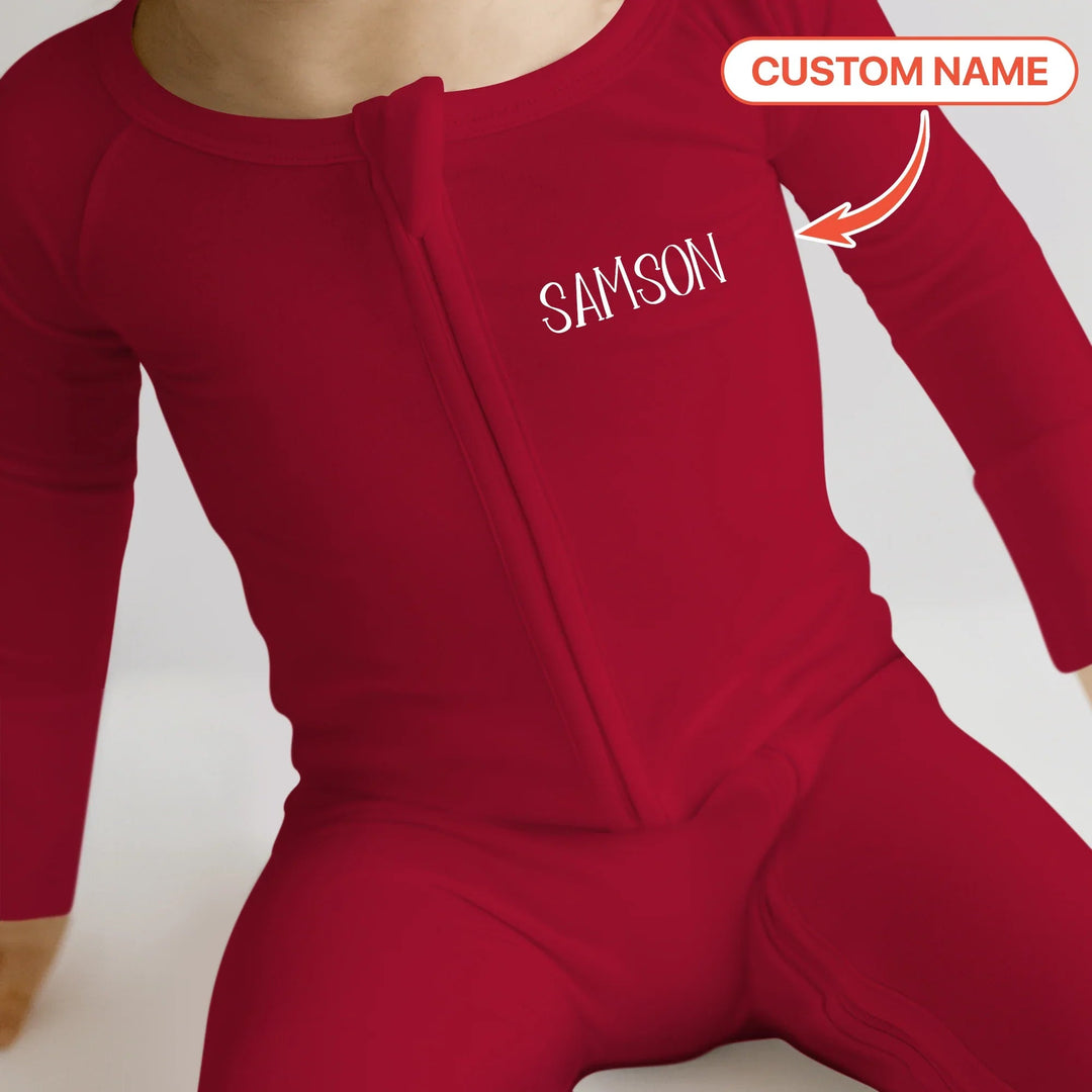 Custom Name My First Christmas Convertible Zippy - Zumbamboo