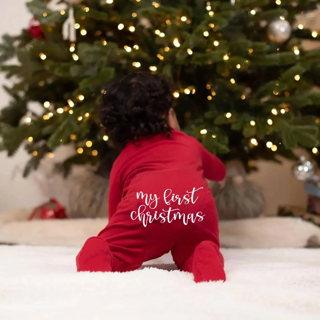 Custom Name My First Christmas Convertible Zippy - Zumbamboo