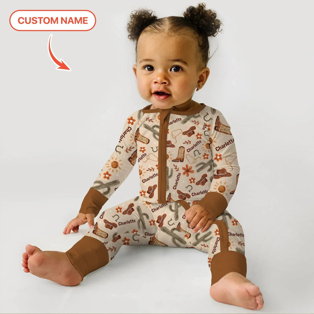 Custom Name Western Cowboy Stuff Convertible Zippy - Zumbamboo