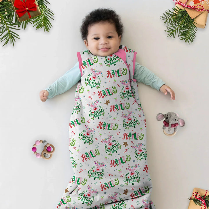 Custom Name "Whimsical Little Things" Sleep Bag - Zumbamboo